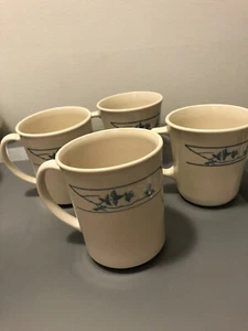 CORELLE FIRST OF SPRING COFFEE TEA CUPS MUGS SET OF 4 - Picture 1 of 3