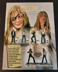 KILL BILL Serie 2 Action Figures NECA ~ Rivista STAMPA ANNUNCIO 2006 Uma Thurman - Foto 1 di 1
