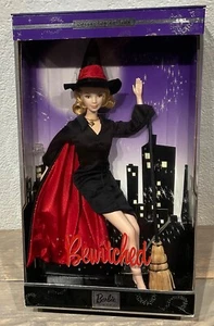 2001 Bewitched Samantha Stevens Barbie doll NRFB - Foto 1 di 10
