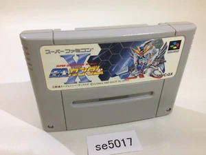 SE5017 Super Gachapon World SD Gundam X SNES Super Famicom Japan - Picture 1 of 2