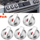 5x Range Knobs Switch Gas Stove DG64-00473A NX58H5600SS for Samsung Cooktop Oven