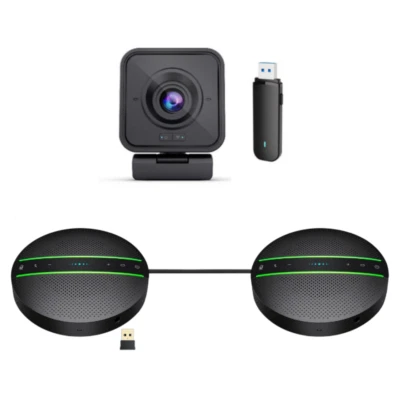 Pacchetto Marconi Wireless HD 1080p Webcam e USB/Bluetooth Margherita Catena - Immagine 1 di 4