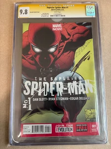 (Signed) Superior Spider-Man #1 CGC SS 9.8 White Pages 1:100 Incentive (2013) - Picture 1 of 7