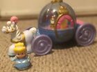 Fisher Price Little People Disney Princess Cinderella Musical Carriage WORKS!!!