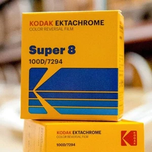 Kodak Ektachrome 100D Color Reversal Film #7294 (Super 8, 50' Roll) - Picture 1 of 1