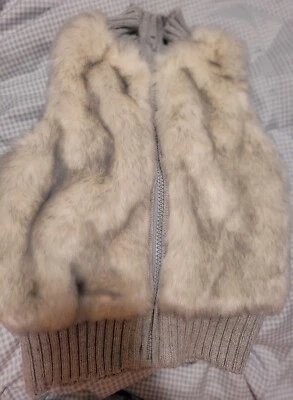 Chaleco tipo piel Gymboree talla XS 4 Foto 1 de 4