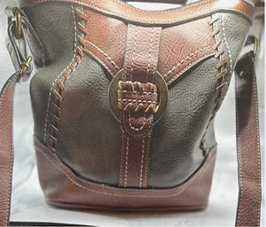 Bolso de mano BOC, bolso bandolera vintage de cuero suave - Imagen 1 de 5