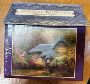 Thomas Kinkade 100-teiliges Puzzle Heather's Hutch Neu im Karton - Bild 1 von 4