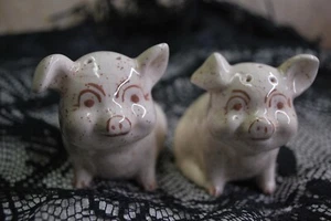 Saleros y pimienta vintage ~ Piggy ~ - Imagen 1 de 11