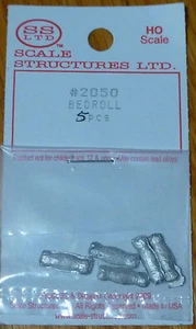 SS Ltd. HO Scale Kit #2050 5 pcs. Set of Bedrolls - Picture 1 of 1