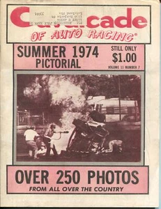 Cavalcade of Auto Racing-Summer 1974-250+ race pix-Nolan Swift-Ollie Silva-VG - Picture 1 of 2