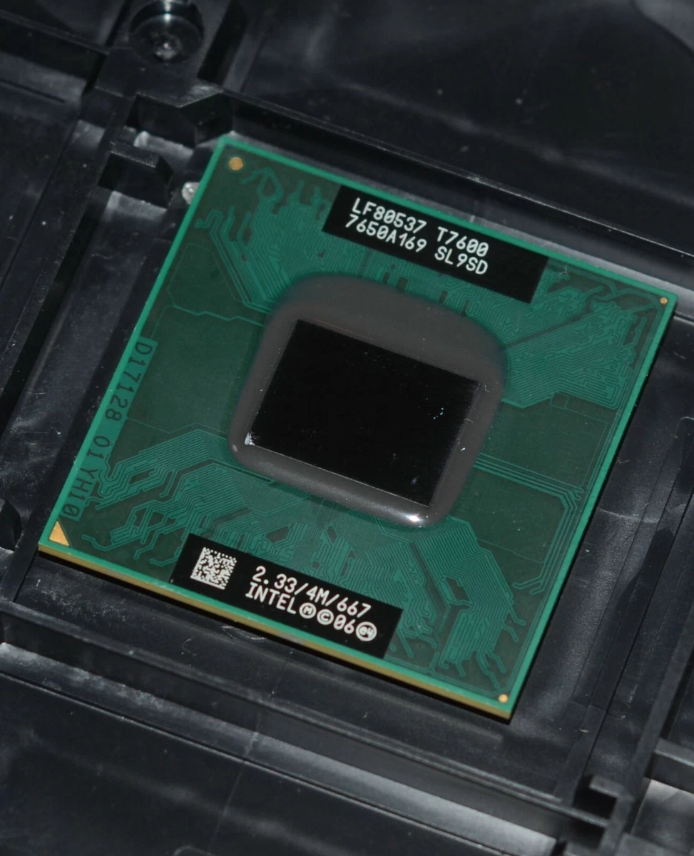 Procesador Intel Core 2 Duo T7600 Usado Y Probado - 2.33 GHz, 4MB Cache, 667 MHz, Socket PGA478