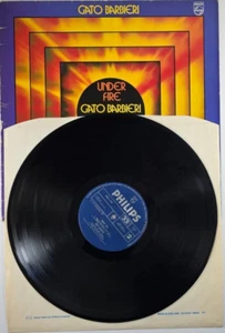 Gato Barbieri – Under Fire LP album Vinyl record on Phillips 1973 Jazz - Picture 1 of 15