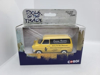 CORGI TOOLS OF THE TRADE FORD TRANSIT MKI 'JIMMY RIDDLES' PLUMBER CC02727  - Image 1 of 3