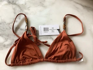 We Wore What Womens Cooper Beaded Strap Bikini Top - Picture 1 of 1