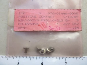 R-6  Bendix King 076-01446-0000. Contacts.  5 ea.  State of MN Surplus. - Picture 1 of 2