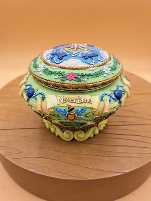 Caja de música Disney Tinker Bell Peter Pan Neverland You Can Fly 1951 funciona Foto 1 de 4