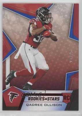 2019 Panini Rookies & Stars Rookies Red & Blue /35 Qadree Ollison #154 RC - Image 1 of 2