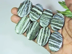 388Cts. Opale svizzero verde naturale ovale cabochon pietra preziosa sfusa lo... - Foto 1 di 9