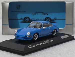 Porsche 911 (930) Carrera RS 2.7 1973 Blue 1:43 Minichamps WAP 020 142 0H (15) - Picture 1 of 18