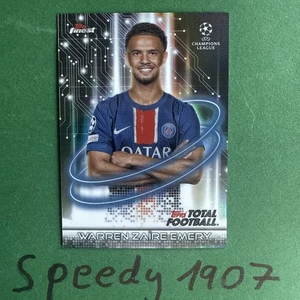 Topps Finest Total Football 2025 Paris Zaire-Emery Case Hit Redemption FF-16 - Picture 1 of 1