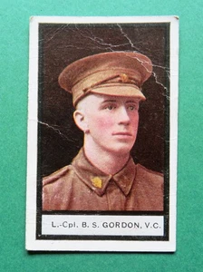 1917 Sniders & Abrahams AUSTRALIAN VCs & OFFICERS Card: L-Cpl. B. S. GORDON - Picture 1 of 2