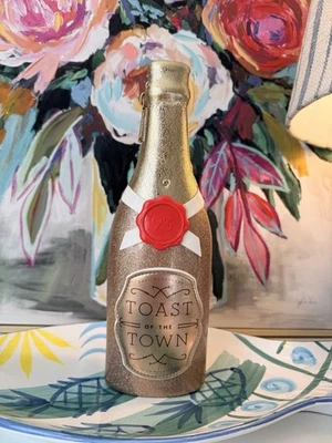 Raro Bolso Botella Kate Spade Novedad Toast Of The Town Champaign 💯 Auténtico Foto 1 de 4