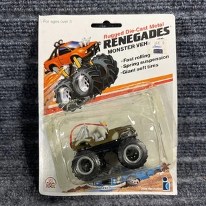 Vintage Zee Toys Renegades Monster Vehicles Jeep Buckshot Rugged Diecast 1986 - Picture 1 of 6