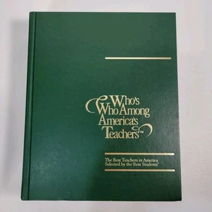 1990 First Edition Who's Who Among America's Teachers - Excellent Condition - Foto 1 di 6