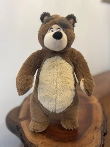 Mascha und der Bär ca. 10 Zoll Stofftier Plüschbär - Bild 1 von 3