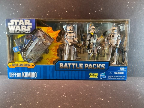 The Clone Wars Battle Pack Defend Kamino Arc Trooper Commander Blitz Fives Echo Cover