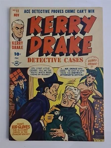 KERRY DRAKE DETECTIVE CASES #11 VG+ (4.5) NOVEMBER 1948 CRIME HARVEY COMICS** - Picture 1 of 2