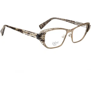 Jean Lafont Eyeglasses Nabucco 030 Brushed Gold Frame France 53[]17 138 - Picture 1 of 9
