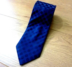 Corbata de cuello Jasper Conran 100 % seda patrón circular talla 3,5 x 57 pulgadas - Imagen 1 de 7