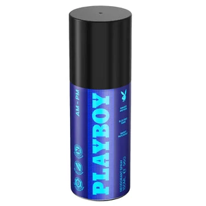 150ml Playboy AM - PM Deodorant Spray Body Spray Deodorant Ginger Sage Patchouli - Picture 1 of 2