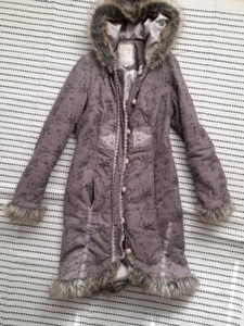 Mantel von Cream Gr.S-36, Baumwolle Trenchcoat, gehäkelt - Bild 1 von 9