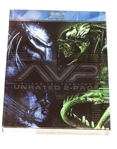 Alien vs. Predator 2-Pack Boxset (Blu-ray, 2 Movie Set) Rare, OOP, w/Slipcover - Picture 1 of 7