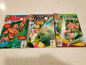 Namor the Sub-Mariner Comic Lot x3 Marvel 1990s Rage at 40,000 Fathoms Atlantean - Imagen 1 de 4