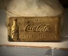 Coca Cola Money Clip St Louis Worlds Fair 1904 Tiffany Brass Vintage