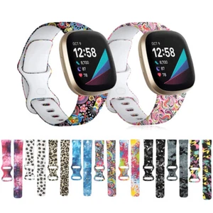 Sport Bracelet Silikon Ersatz Band Armband Für Fitbit Versa 3 Fitbit Sense - Picture 1 of 39