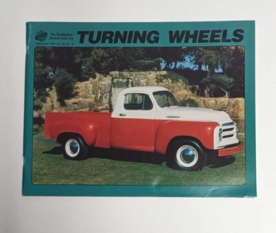 Turning Wheels December 1993 Studebakers Driving Club Foto 1 de 4