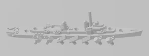 Gearing - USN - Rotating Turret - Wargaming - Naval Miniature - Picture 1 of 3