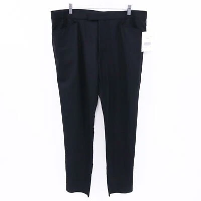 Louis Vuitton униформа платье брюки шерсти женщин US22 F54 черный прямой ноги карьера - Изображение 1 из 4