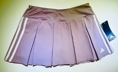 NUEVO CON ETIQUETAS Niñas ADIDAS Tenis Pickleball Skort Scooter L 14 XL 16 Púrpura Claro $35 Foto 1 de 4