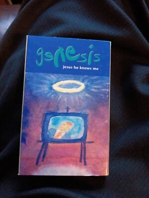 Genesis - Jesus He Knows Me / Hearts On Fire - Cassette - V7427A Tested VG+ Rare - Image 1 of 4