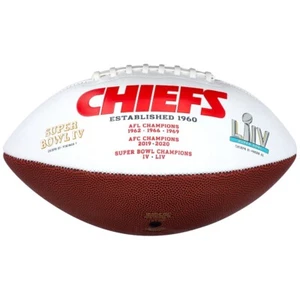 Kansas City Chiefs Tamaño Completo Fútbol Blanco Logo Rawlings Signature Series Nuevo - Imagen 1 de 3