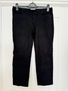 Banana Republic Women’s Black Trousers Smart Formal Sloan Fit Size 10 - Picture 1 of 2
