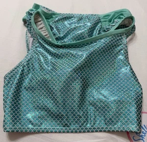 Girls Shellha Mermaid Print Bikini 2 Piece SwimSuit Size 14 New/w/Tags - Picture 1 of 6