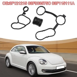 Plastic Oil Cooler Washer Set 03F121215 for For Beetle For Golf For A3 - Picture 1 of 12