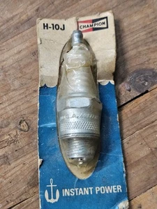 New Old Stock Champion Spark Plug Part # H-10J - Picture 1 of 3